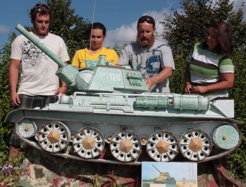 největší papírový tank a Změnit velikost