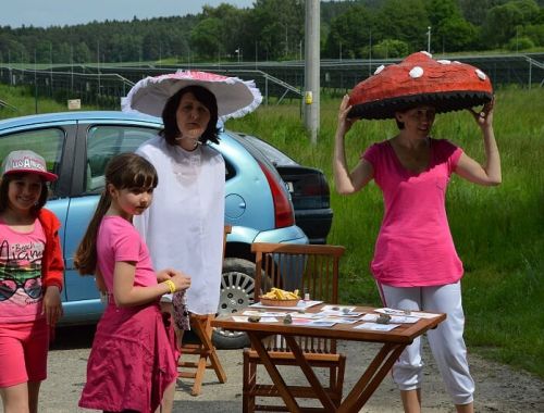 maminky houbičky na dětském dnu 2016