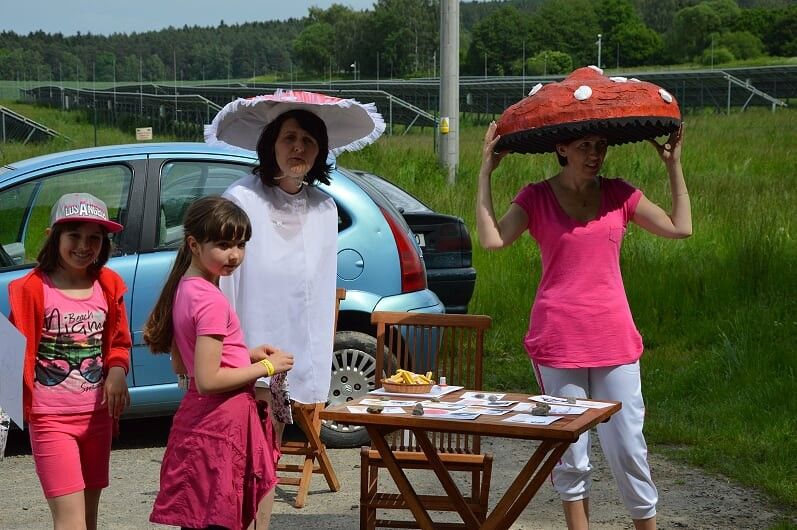 maminky houbičky na dětském dnu 2016